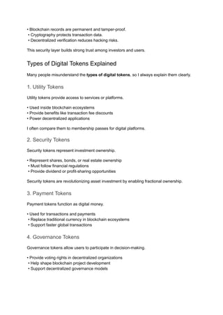 What is a Digital Token? Meaning, Types, Use Cases & Future Explained | PDF