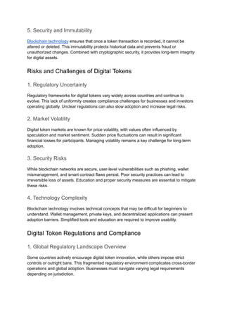 What is a Digital Token? Meaning, Types, Use Cases & Future Explained | PDF