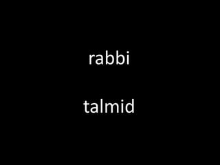 rabbi
talmid
 