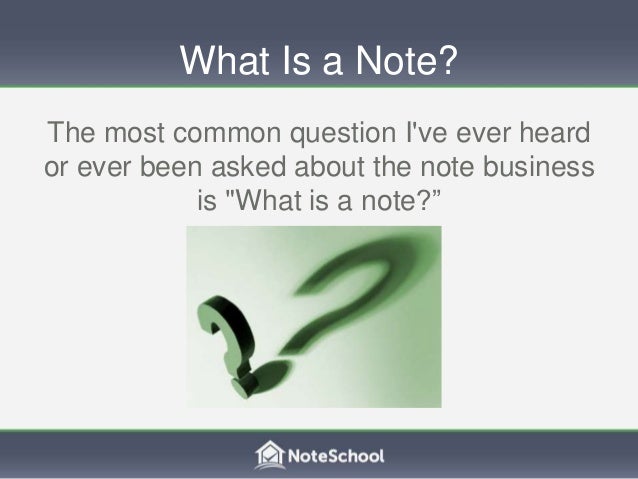 What Is A Discounted Note 
