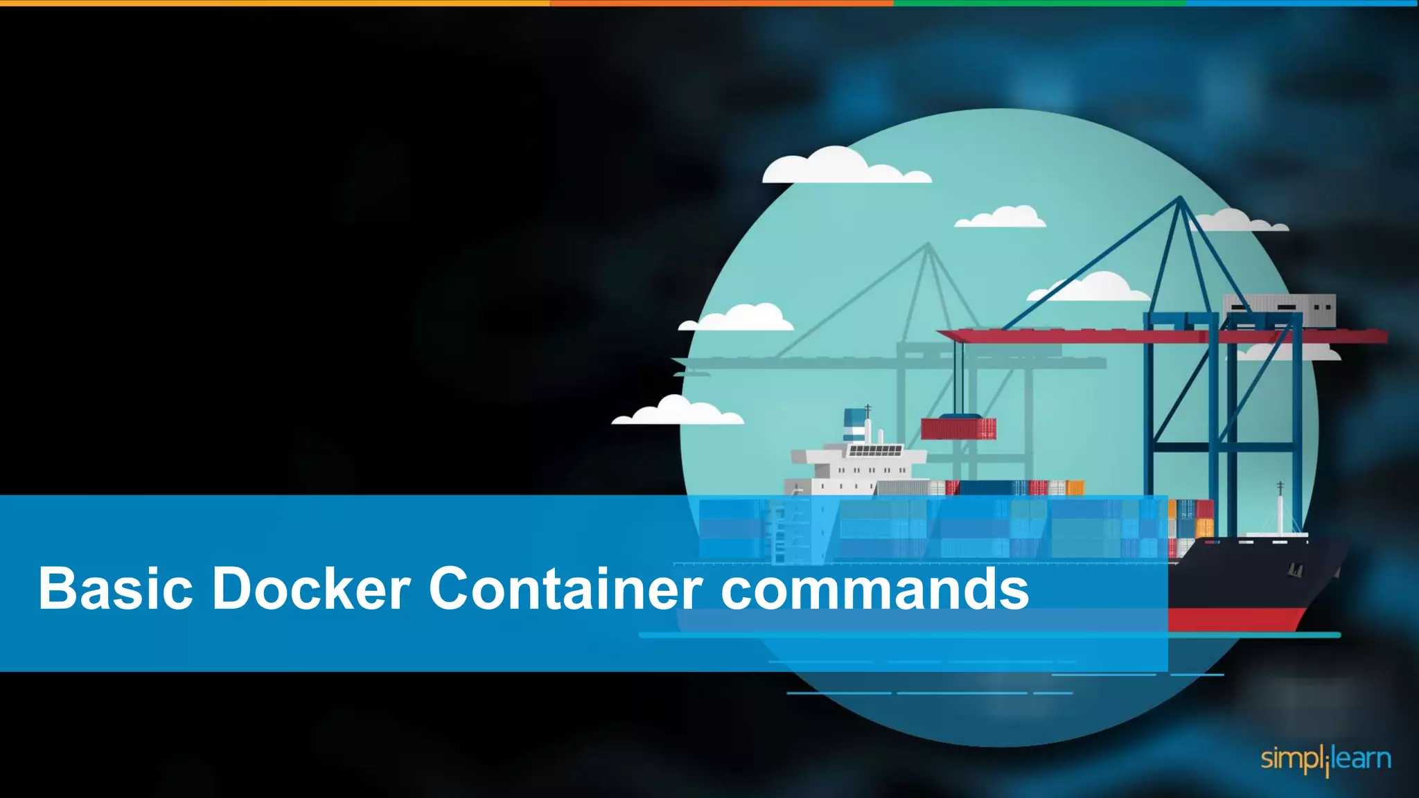 Basic Docker Container commands 