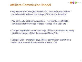 Blogs/Forums – sites post or feature article that focus on a particular product or merchant and include an product affiliate link to the product.  Examples of Affiliate Sites