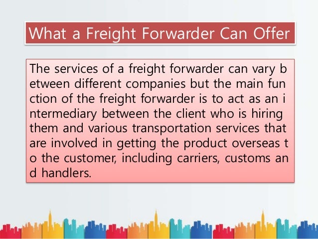 forwarder