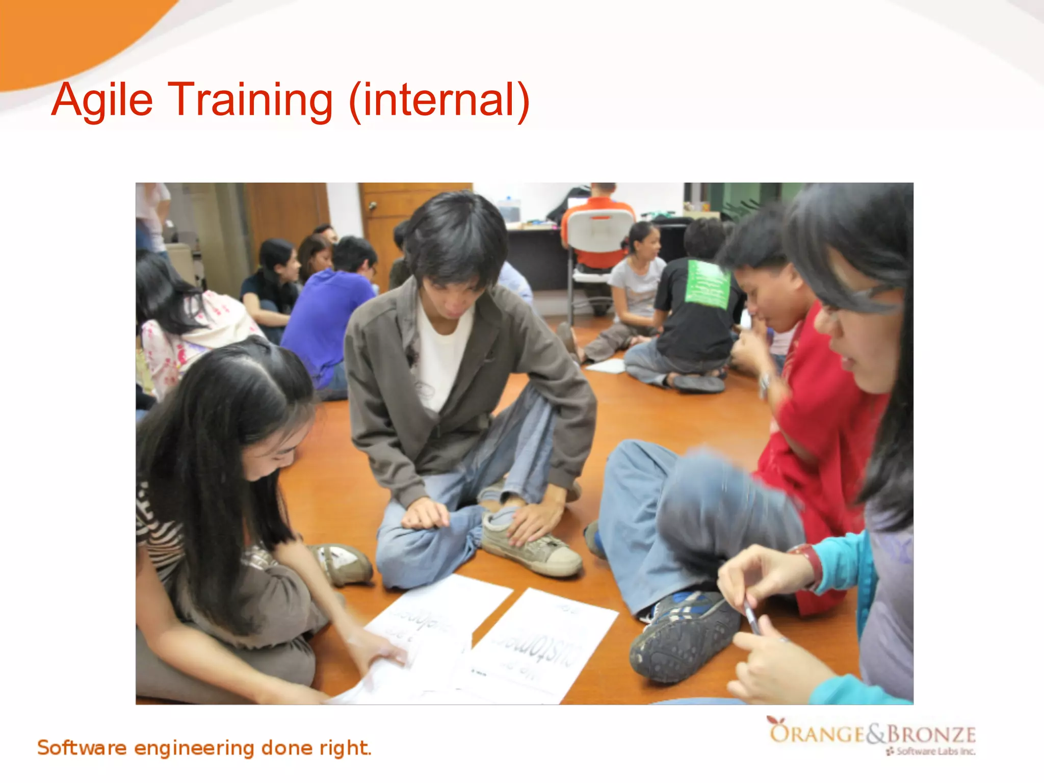 Agile Training (internal)
 