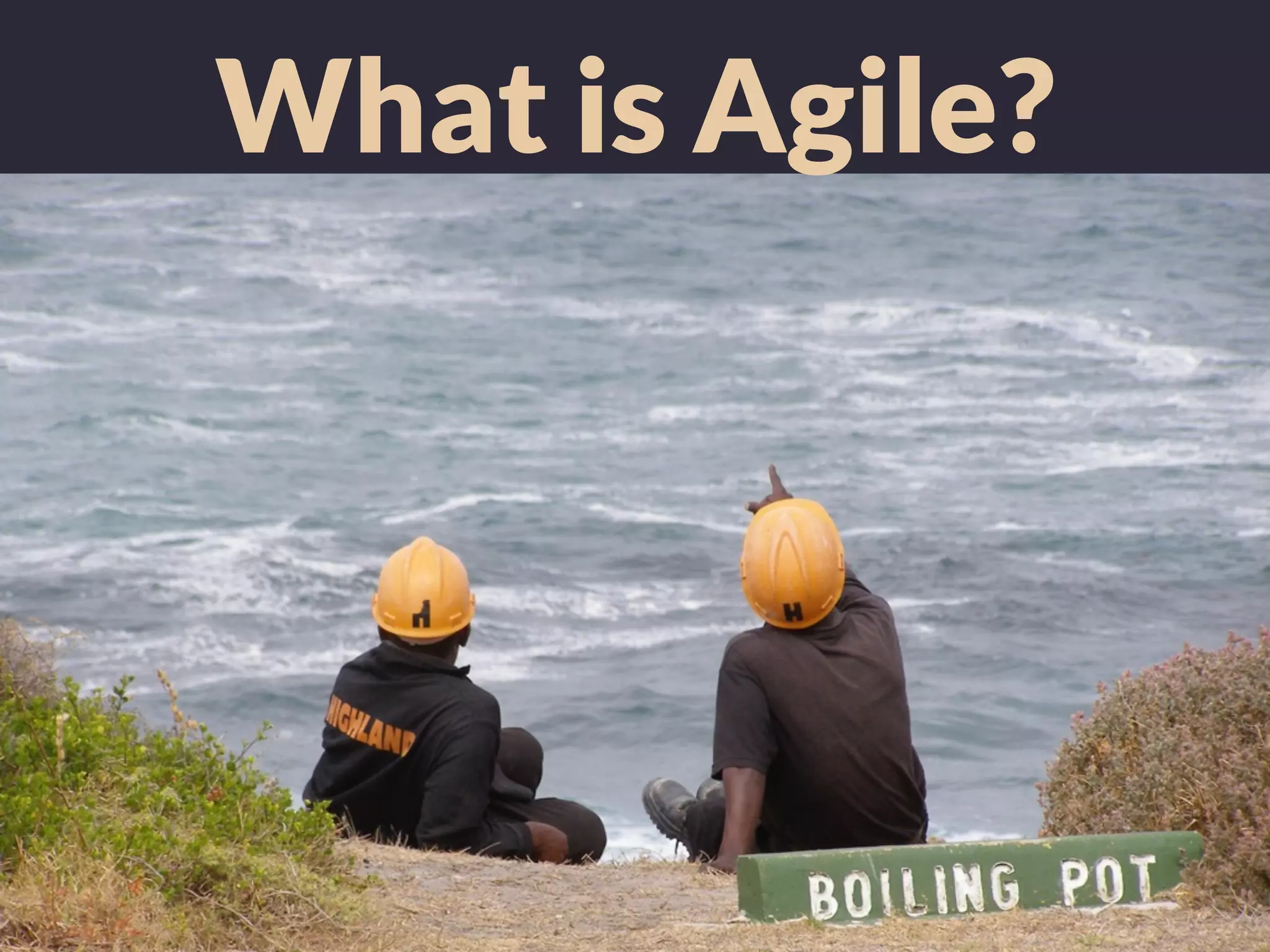 What is Agile?
 