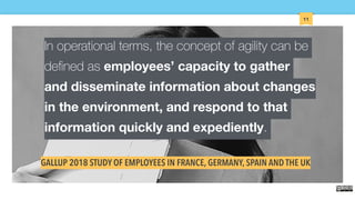 In operational terms, the concept of agility can be
deﬁned as employees’ capacity to gather
and disseminate information ab...