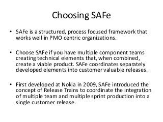 Large Scale Scrum (LeSS)
• Large Scale Scrum (LeSS) created by Craig
Larman
• https://www.less.works
• LeSS is supported by the Scrum Alliance
https://www.scrumalliance.org/community/s
potlight/craig-larman/june-2015/less-agile-or-
less-agile
 