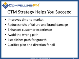 What is a Go-to-Market Strategy & How to Create One | PDF