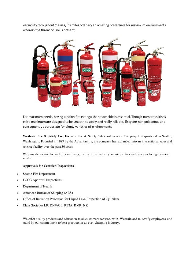 What is a Halon Fire Extinguisher and Who Needs It