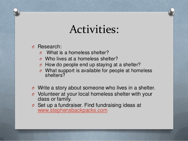 what is a homeless shelter