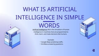 what is artificial intelligence in simple words | PPTX