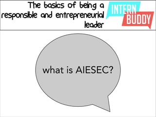 what is AIESEC?
 
