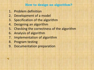 What is algorithm | PPT