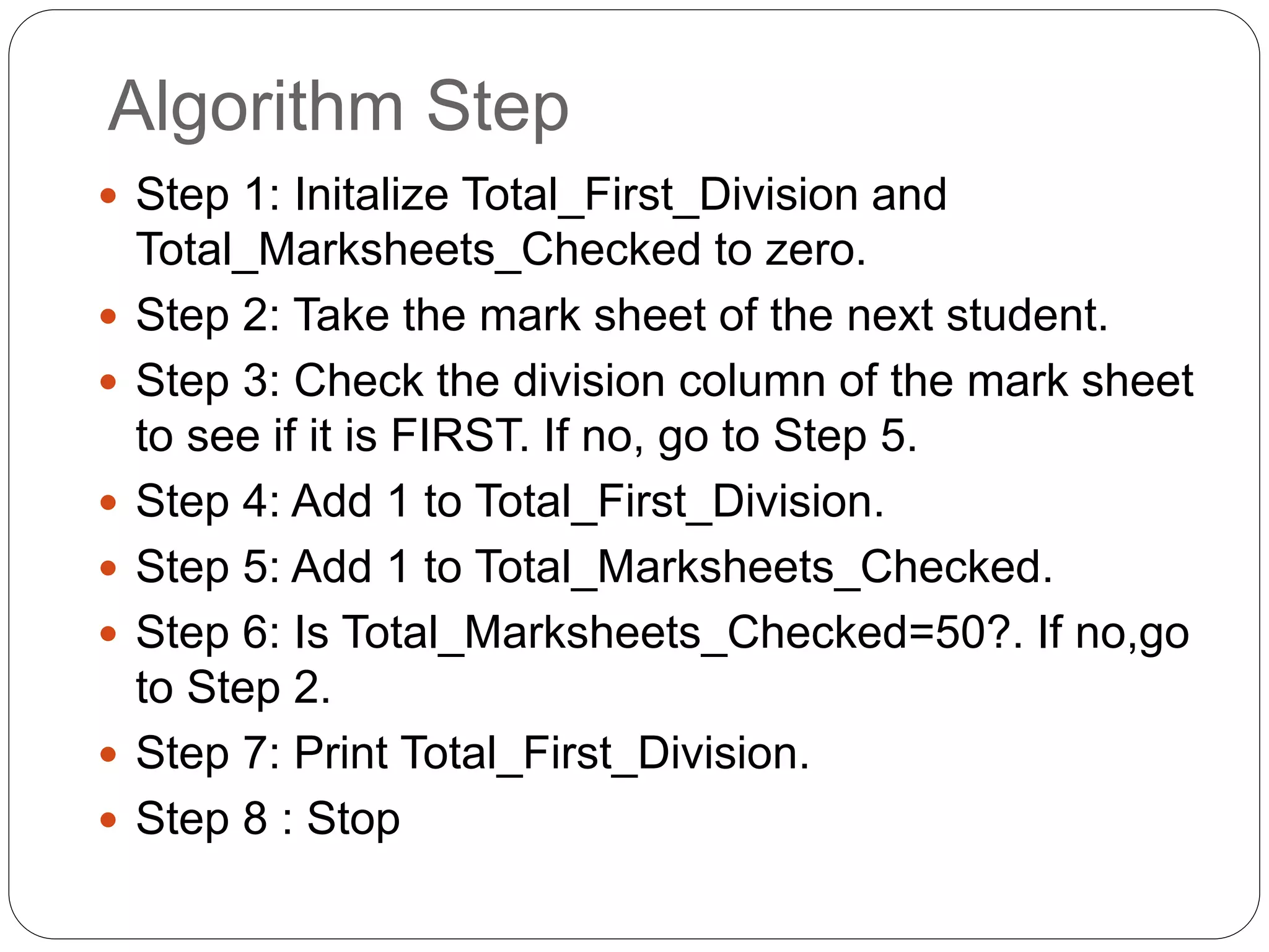 What is algorithm | PPT