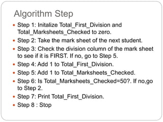 What is algorithm | PPTX
