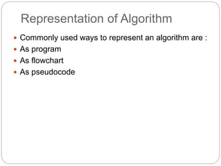 What is algorithm | PPT