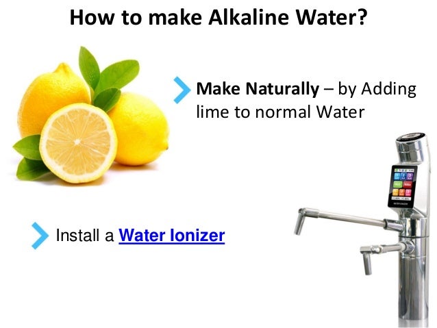 what is alkaline water what is alkaline water
