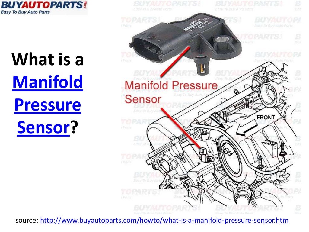 What is a manifold pressure sensor?