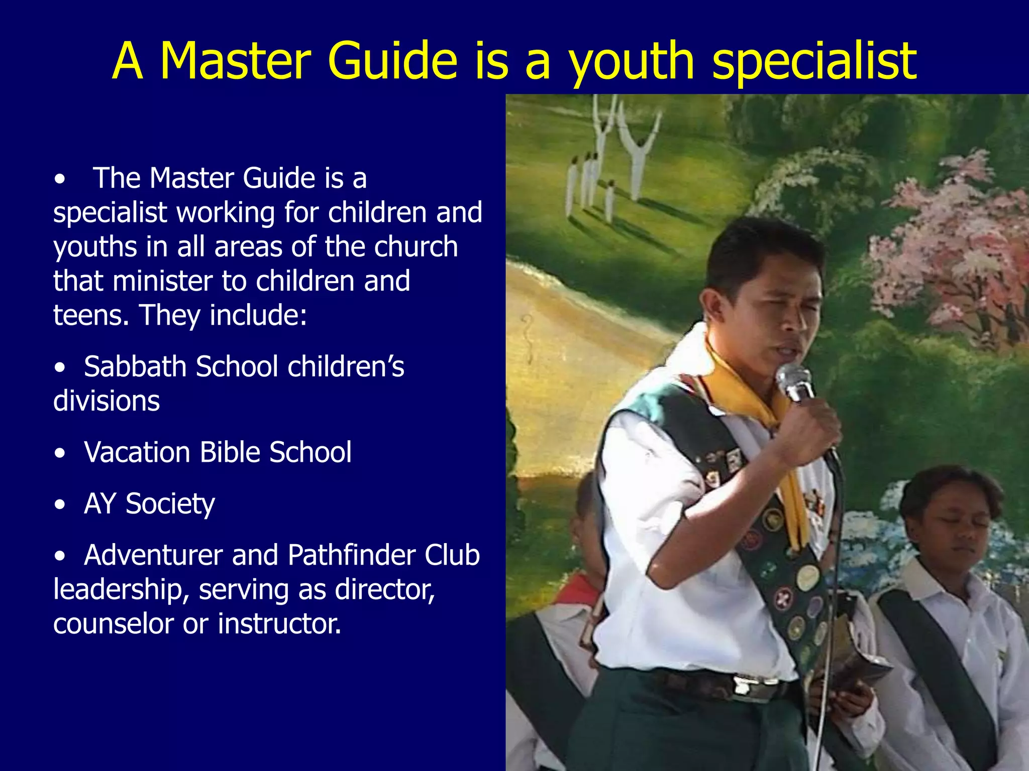 What is a Master Guide .ppt