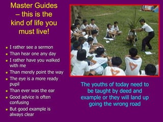Master Guides You To What is a Master Guide .ppt