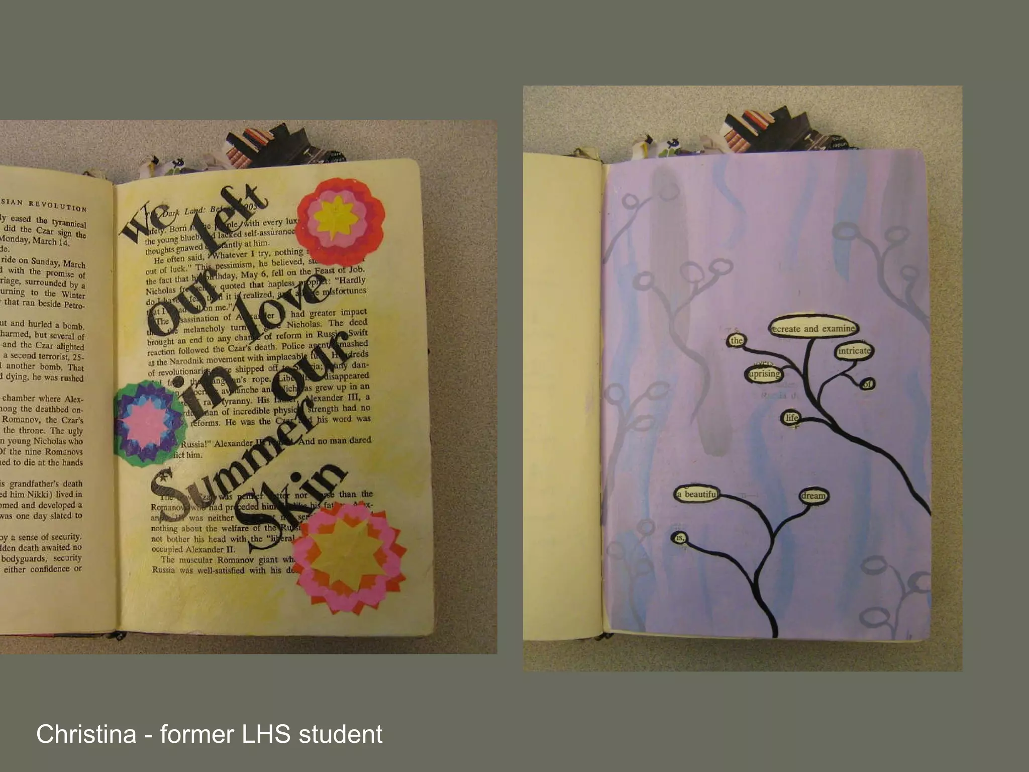 Christina - former LHS student 