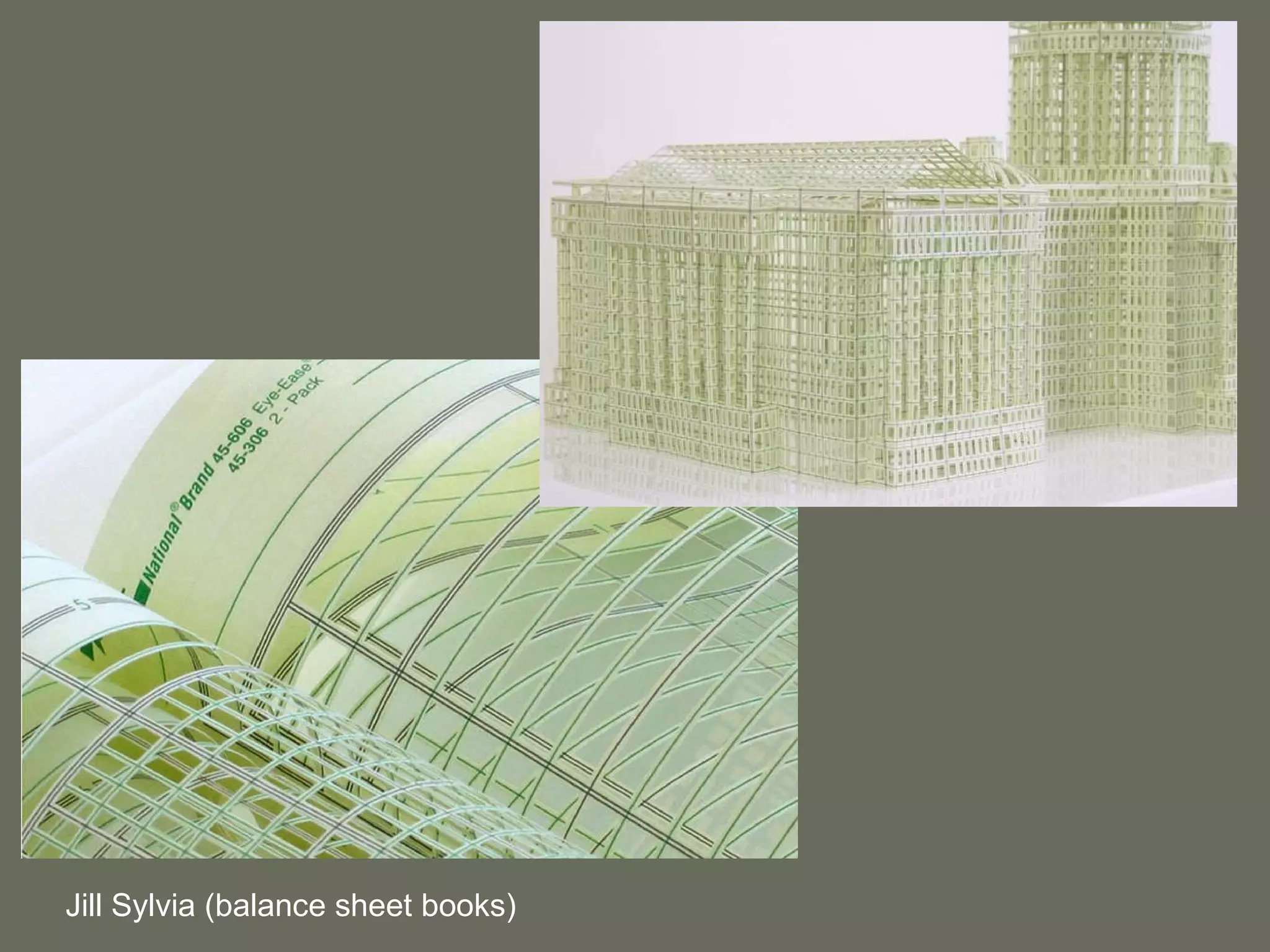 Jill Sylvia (balance sheet books) 