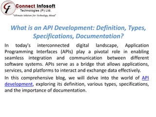 What is API: Definition, Specifications, Types, Documentation ...