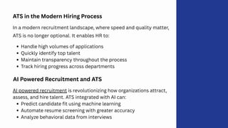 What Is an Applicant Tracking Software (ATS) Everything HR Needs to ...