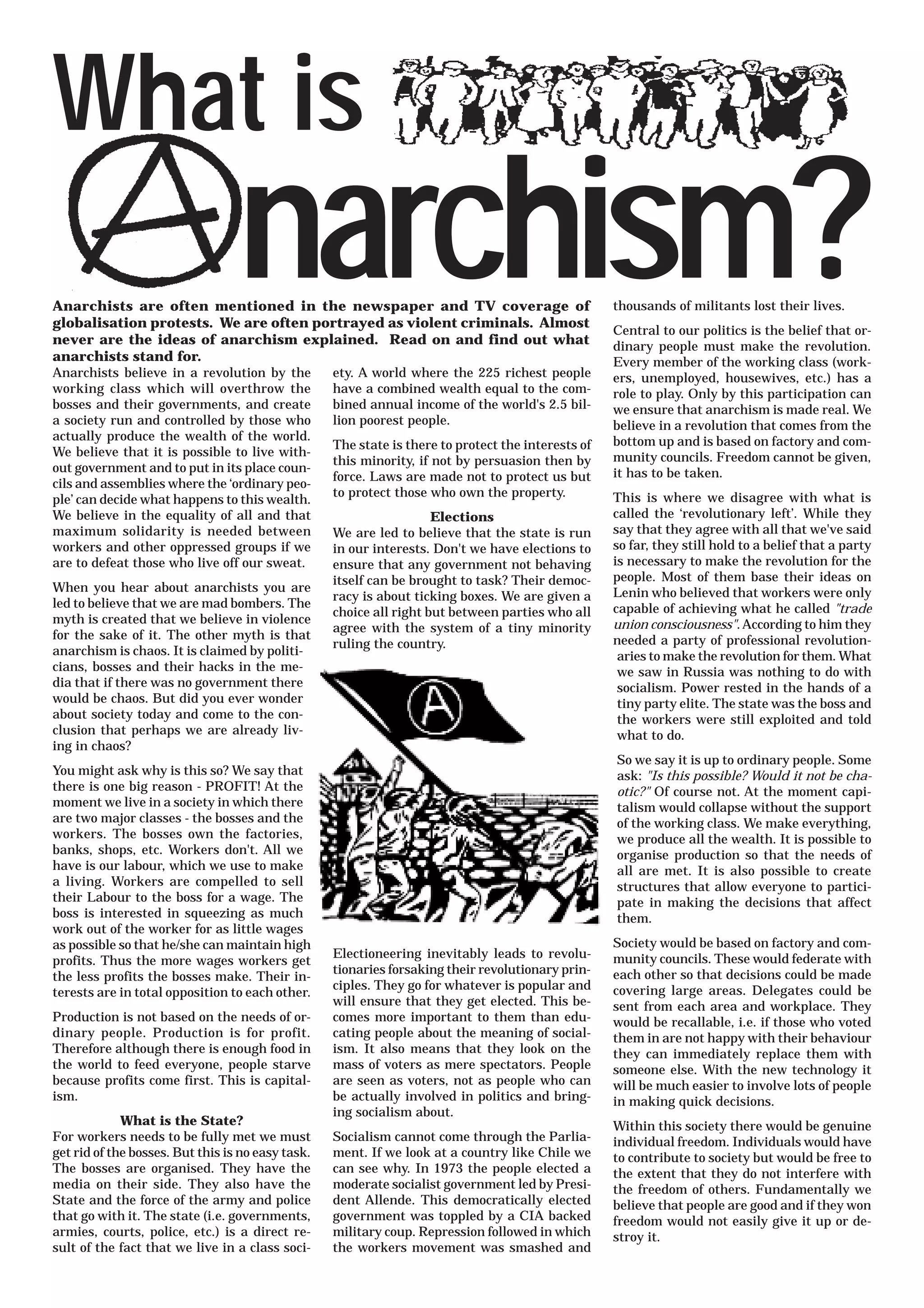 What Is Anarchism PDF Government Support And Welfare Financial What Is Anarchism PDF Government Support And Welfare Financial