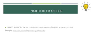 What is anchor text? | PPT