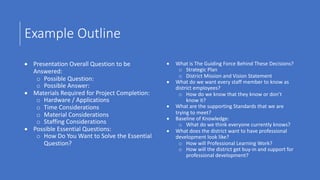 What is an EdTech Integration Plan Outline? | PDF