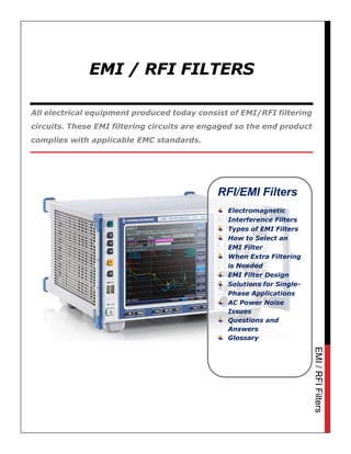 EMC/EMI Filter 3 phase Input, Rated current 150A