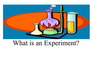 What is an Experiment?
 