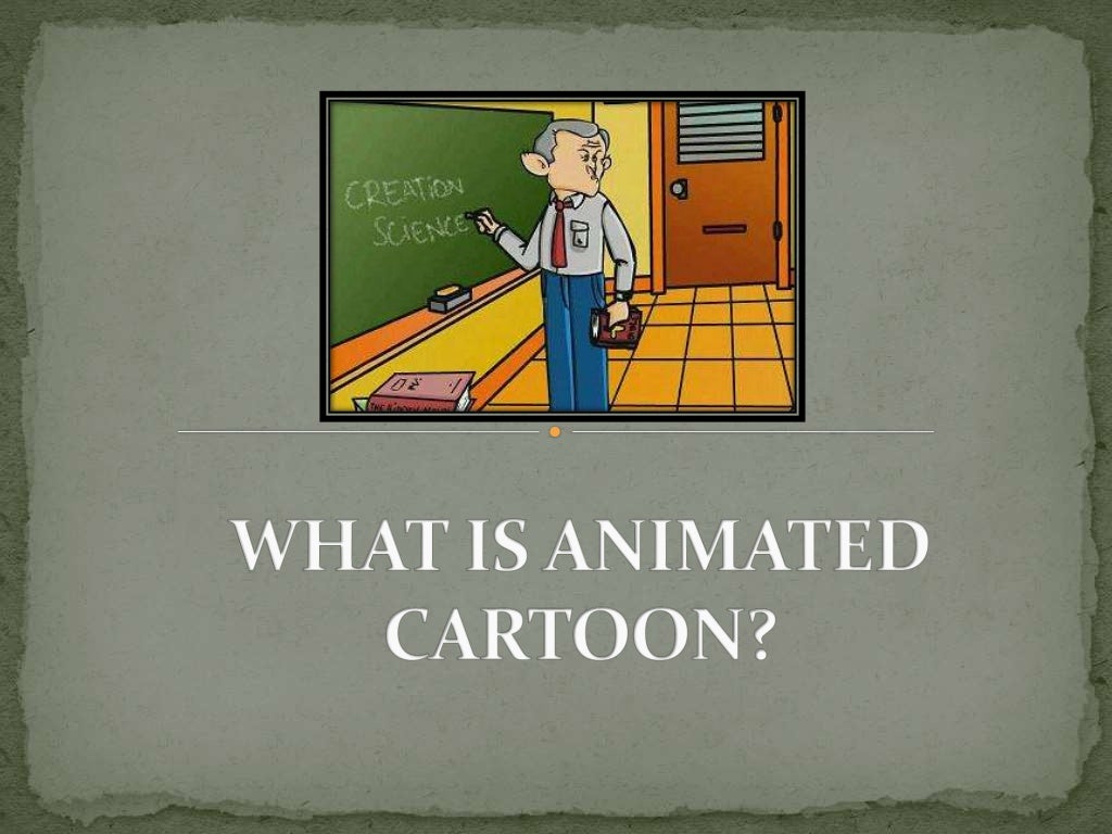 What is animated cartoon