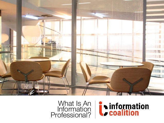 What Is An Information Professional 