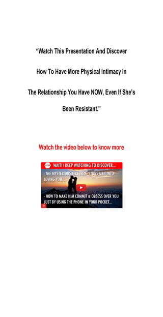 What is an intimate relationship