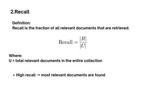 Understanding Inverted Index and Evaluation Metrics in Information ...
