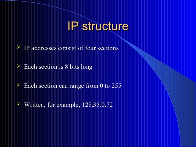 What is an ip address