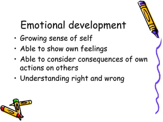Emotional Development Observation Example What is an observation | PPT