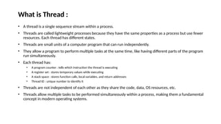 Process and Memory Management in Operating System | PPTX