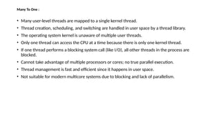 Process and Memory Management in Operating System | PPTX