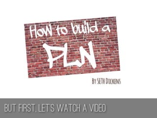 What is a personal learning network & do I need one 