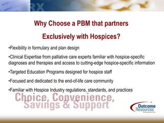 Provides Clinical Management including Consultative Rx Expertise and Performance ReportingÂ