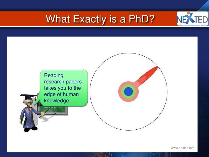 what does phd in view mean