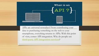 What is API Integration? | PPT