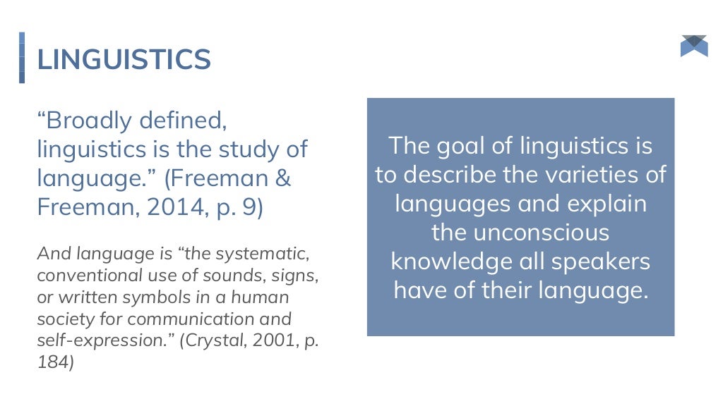 What Is Applied Linguistics 