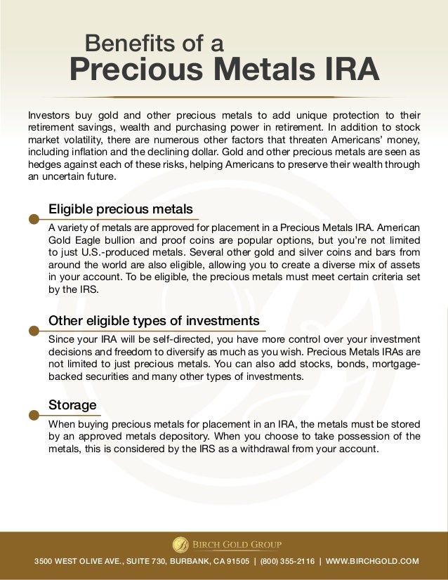 What is a Precious Metals IRA