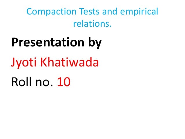 proctor test and compaction proctor test