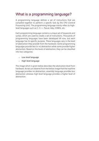 What is a programming language.docx