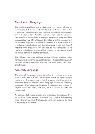 What is a programming language.docx